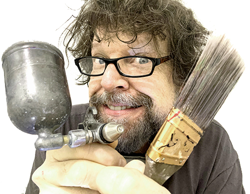 Mural artist Rick Baldwin rek Mural artist Rick Baldwin rek